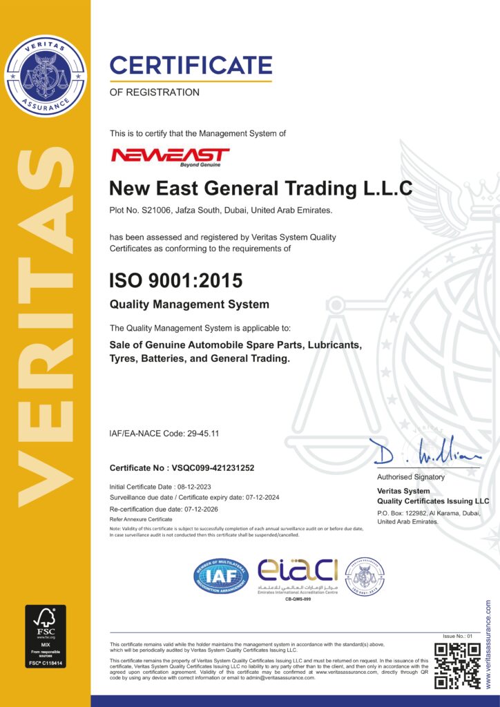 ISO 9001 Certification